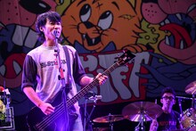 難波章浩（Vo, B / Hi-STANDARD）（Photo by Teppei Kishida）