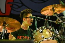 恒岡章（Dr / Hi-STANDARD）（Photo by Yasumasa Handa［Showcase］）