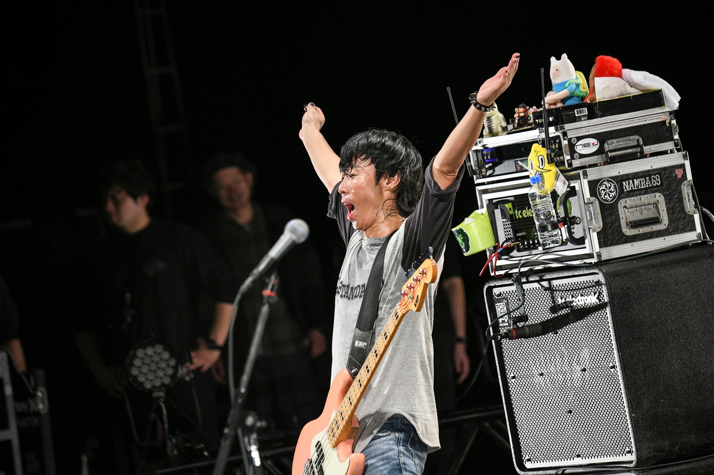 難波章浩（Vo, B / Hi-STANDARD）（Photo by Teppei Kishida）