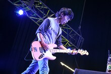 難波章浩（Vo, B / Hi-STANDARD）（Photo by Teppei Kishida）