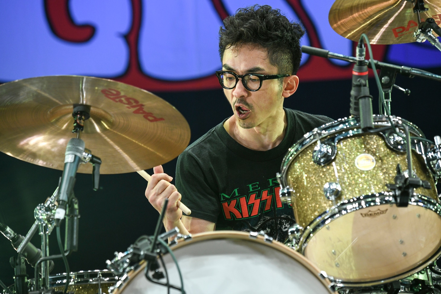 恒岡章（Dr / Hi-STANDARD）（Photo by Teppei Kishida）