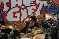 恒岡章（Dr / Hi-STANDARD）（Photo by Teppei Kishida）