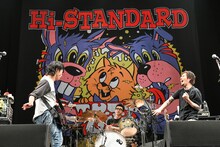 Hi-STANDARD（Photo by Teppei Kishida）