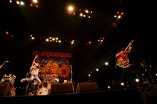 Hi-STANDARD「THE GIFT EXTRA TOUR 2018」神奈川・横浜アリーナ公演の様子。（Photo by Teppei Kishida）