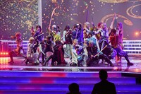 リハーサル中の刀剣男士。