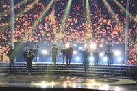 EXILEの音合わせの様子。