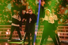 EXILEの音合わせの様子。