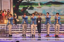 純烈の音合わせの様子。