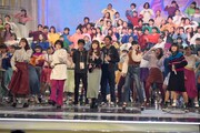 Little Glee Monsterの音合わせの様子。