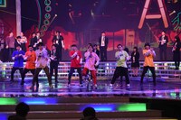 DA PUMPの音合わせの様子。