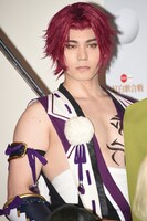 spi演じる蜻蛉切。