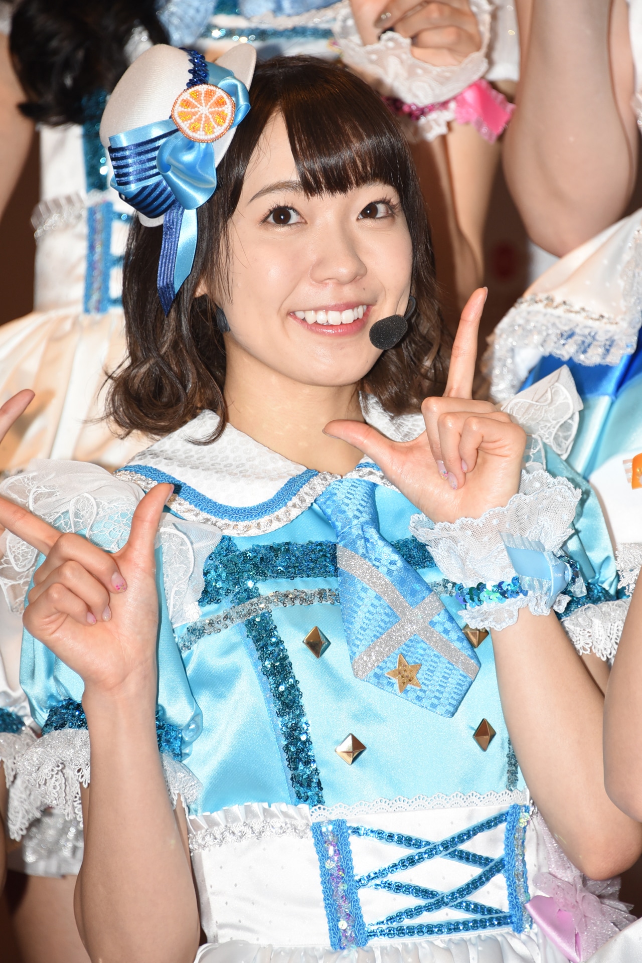 渡辺曜役の斉藤朱夏。