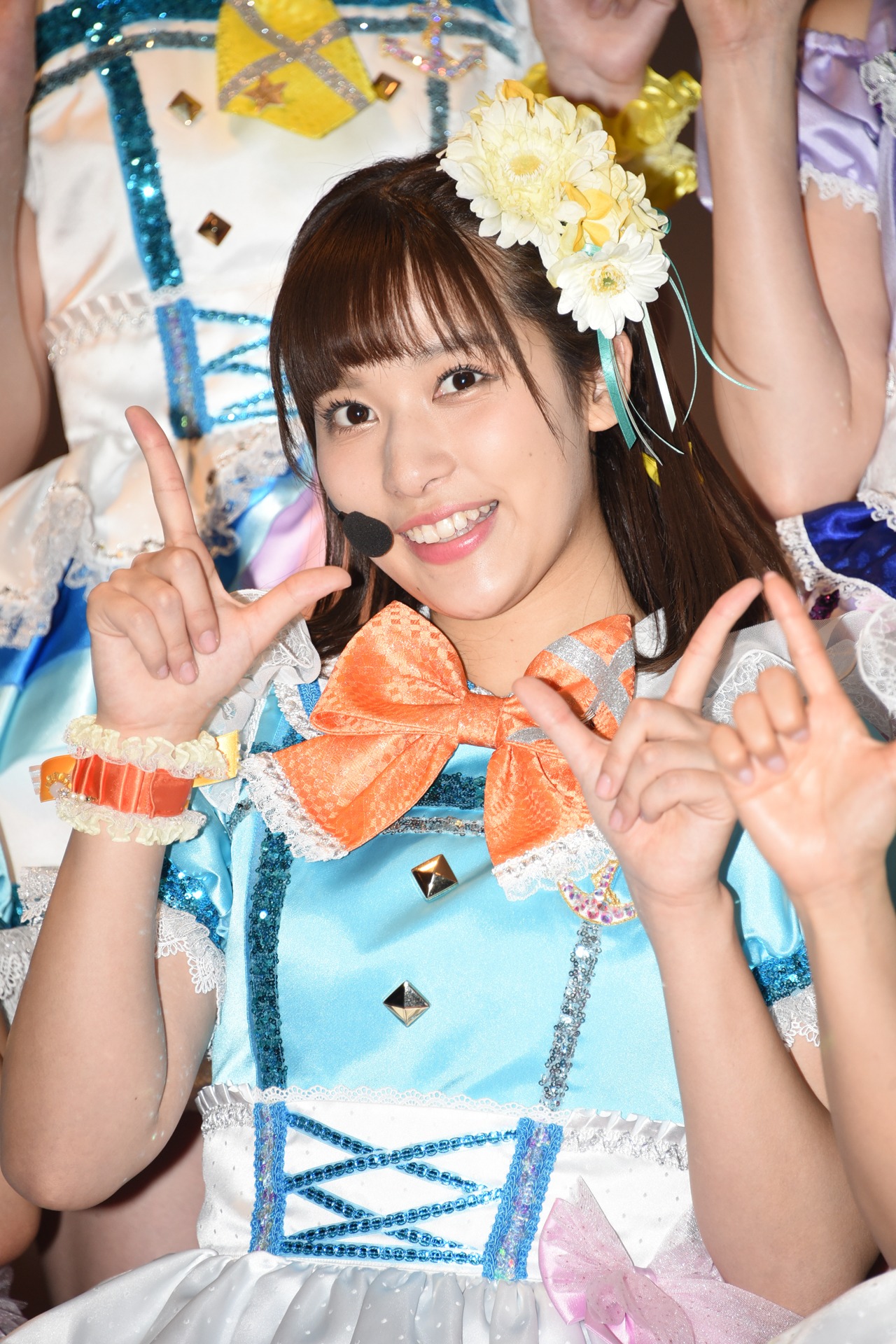 高海千歌役の伊波杏樹。