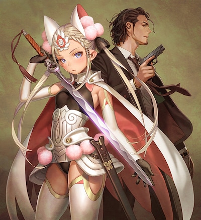 「コップクラフト」のティザービジュアル。(c)賀東招二・小学館／STPD