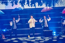 「ナオト・インティライミ ドーム公演2018～4万人でオマットゥリ！年の瀬、みんなで、しゃっちほこ！＠ナゴヤドーム～」の様子。（撮影：新澤和久）