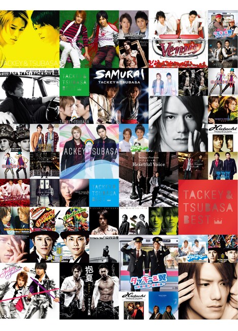 タッキー&翼「Thanks Two you」CD+DVD盤およびCD+Blu-ray盤ジャケット