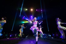 アップアップガールズ（仮）全曲ライブ2部の様子。（撮影：マツオシンジ）