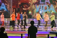 DA PUMPの29日の音合わせの様子。五木ひろしとのコラボレーション。