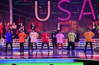 DA PUMPの29日の音合わせの様子。