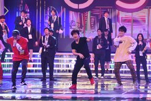 DA PUMPの29日の音合わせの様子。