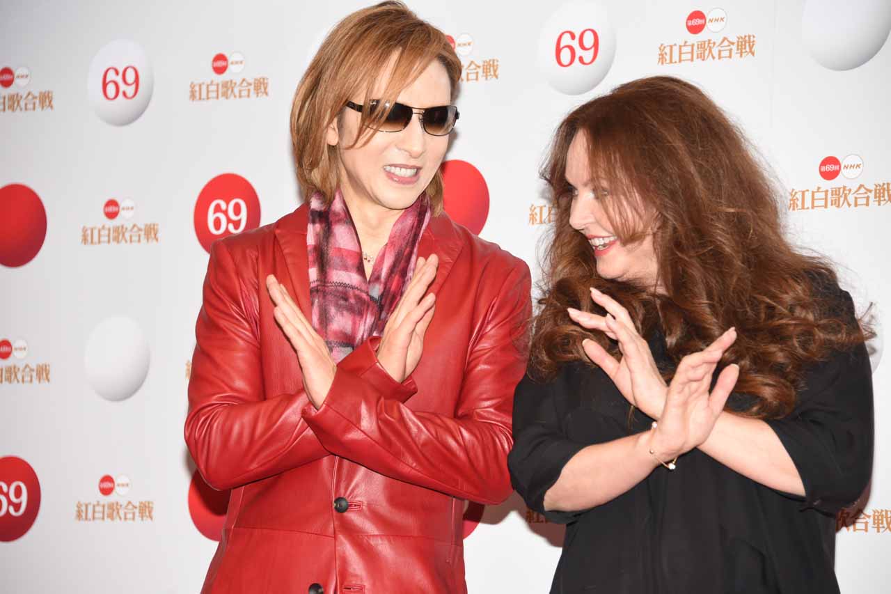 YOSHIKIとサラ・ブライトマン。