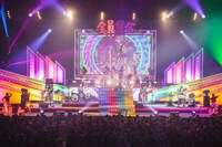 「SILENT SIREN 年末スペシャルライブ2018『平成最後だョ！サイファミ全員集合!!』」の様子。