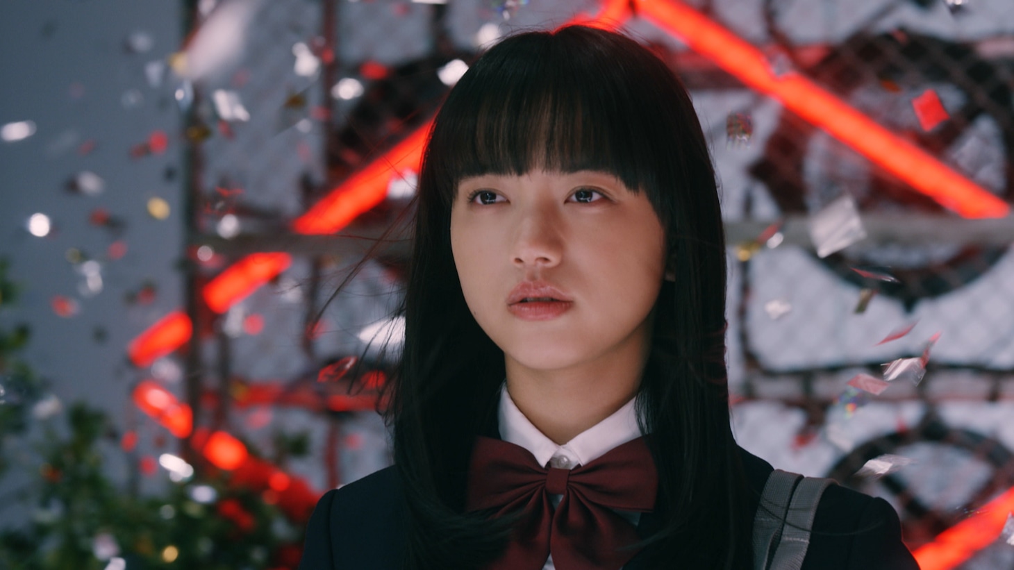 ソフトバンク新CM「しばられるな」編より清原果耶。