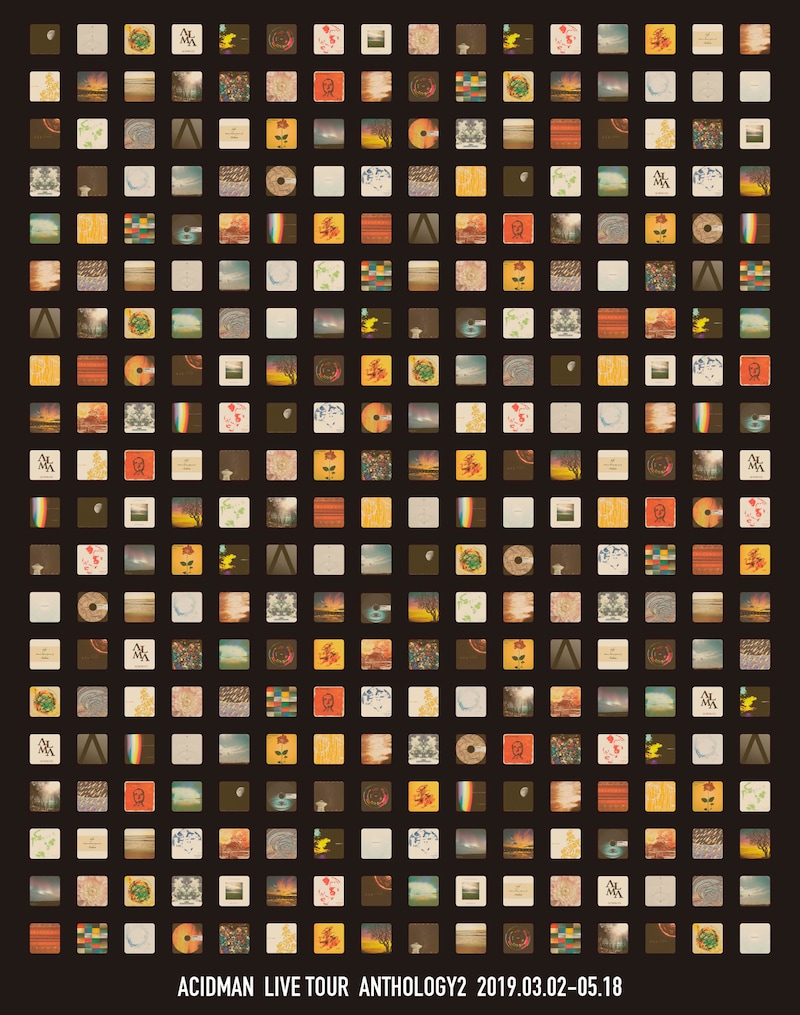 「ACIDMAN LIVE TOUR "ANTHOLOGY 2"」告知ビジュアル