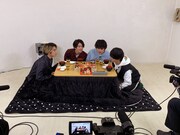 生配信の様子。