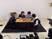 生配信の様子。