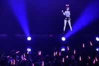 キズナアイ「Kizuna AI 1st Live "hello, world"」東京公演の様子。