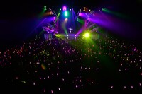 キズナアイ「Kizuna AI 1st Live "hello, world"」東京公演の様子。