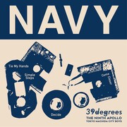 39degrees「Navy」ジャケット