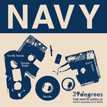 39degrees「NAVY」ジャケット