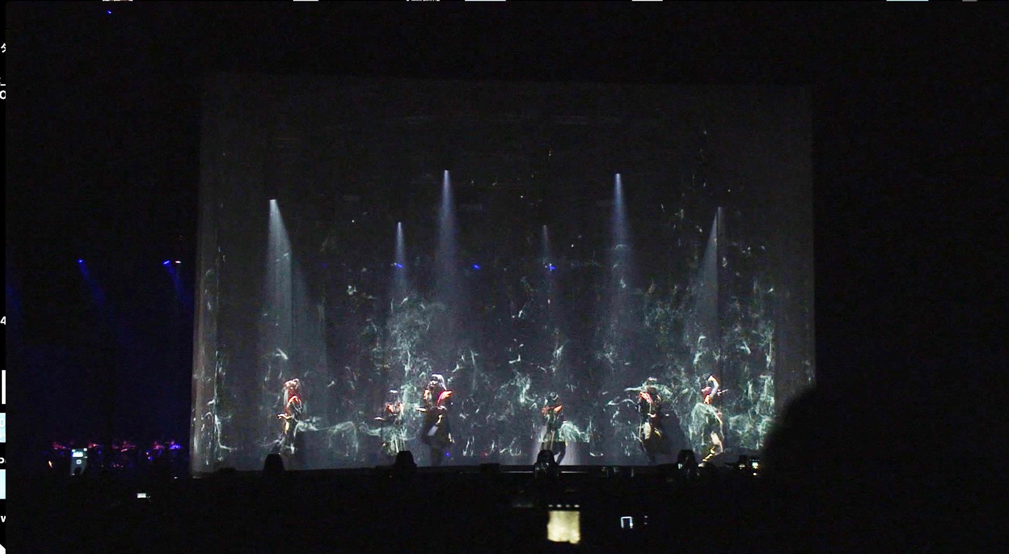 BiSH「BRiNG iCiNG SHiT HORSE TOUR FiNAL "THE NUDE"」の様子。