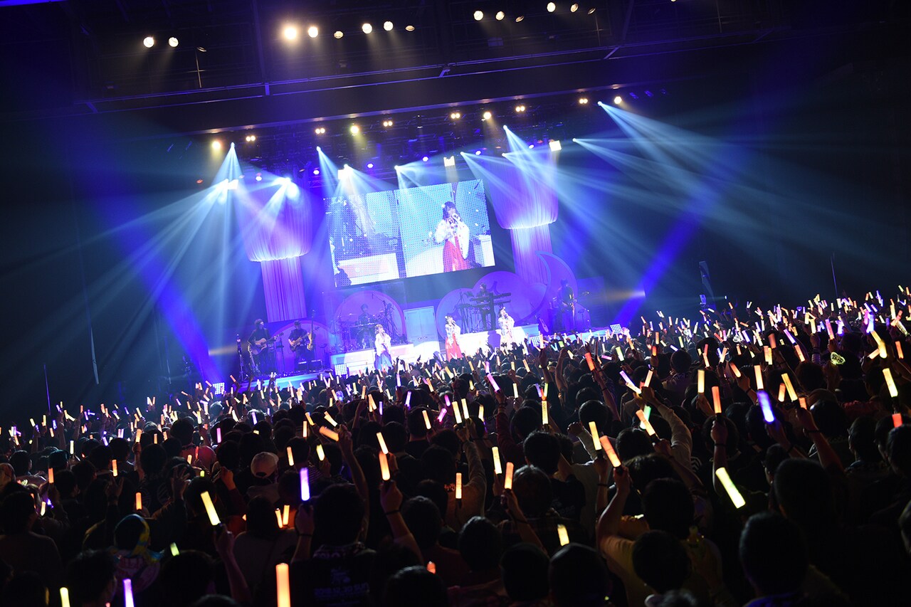 「EDP presents ひなビタ♪ライブ2018 ～Sweet Smile Pajamas Party～」 昼公演の様子。