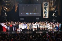「TOKYO IDOL PROJECT×@JAM ニューイヤープレミアムパーティー2019」グランドフィナーレの様子。
