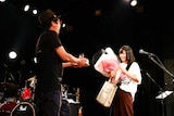 番匠谷紗衣「20歳になれたよ!感謝の気持ちBirthday Live -原点回帰-」大阪・umeda TRAD公演の様子。(撮影:渡邉一生)