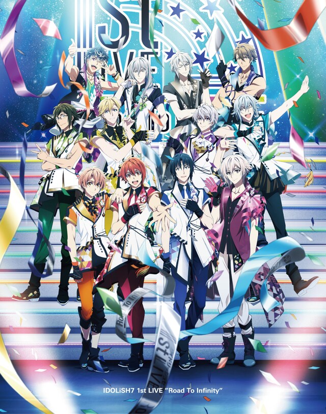 「アイドリッシュセブン 1st LIVE『Road To Infinity』」Blu-ray BOX -Limited Edition-ジャケット