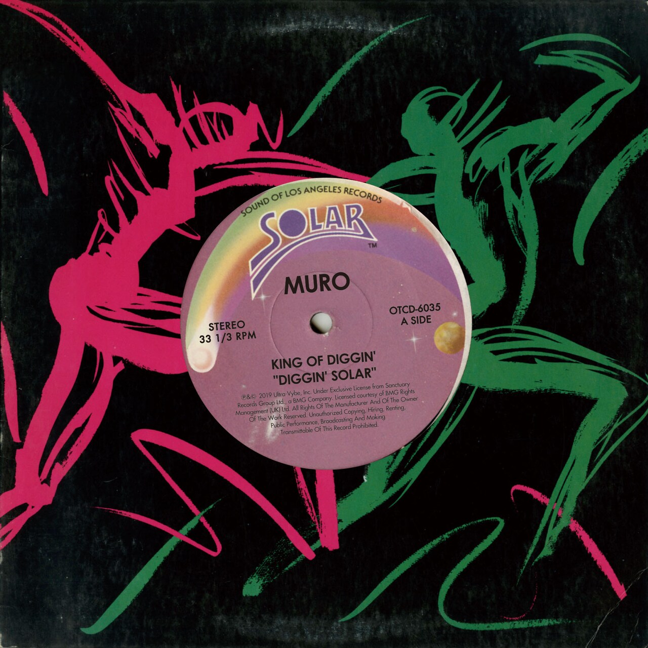 MURO「KING OF DIGGIN' "DIGGIN' SOLAR"」ジャケット