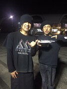 「東京ラーメンショー2018」で憧れのKjと。