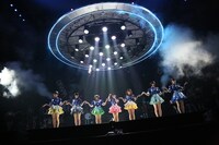 「でんぱ組.inc コスモツアー 2019 in 日本武道館 ワレワレハデンパグミインクダ ～宇宙からの帰還～」の様子。（撮影：チェリーマン）