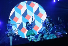 「でんぱ組.inc コスモツアー 2019 in 日本武道館 ワレワレハデンパグミインクダ ～宇宙からの帰還～」の様子。（撮影：チェリーマン）