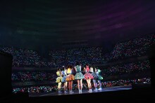 「でんぱ組.inc コスモツアー 2019 in 日本武道館 ワレワレハデンパグミインクダ ～宇宙からの帰還～」の様子。（撮影：チェリーマン）