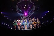 「でんぱ組.inc コスモツアー 2019 in 日本武道館 ワレワレハデンパグミインクダ ～宇宙からの帰還～」の様子。（撮影：チェリーマン）