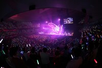 「でんぱ組.inc コスモツアー 2019 in 日本武道館 ワレワレハデンパグミインクダ ～宇宙からの帰還～」の様子。（撮影：チェリーマン）