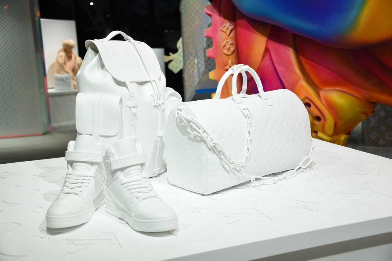 「Louis Vuitton Men's SS19 Pop-Up Store」店内の様子。