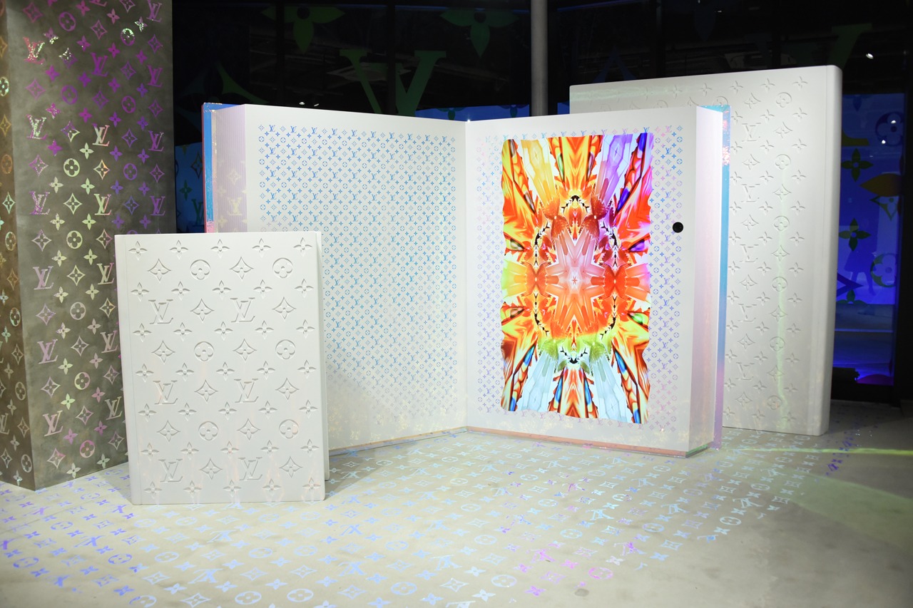 「Louis Vuitton Men's SS19 Pop-Up Store」店内の様子。
