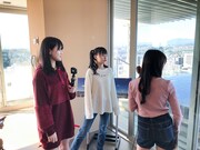 「だって、大分LOVE『新』おみやげ開発Project」ムービー撮影中の様子。