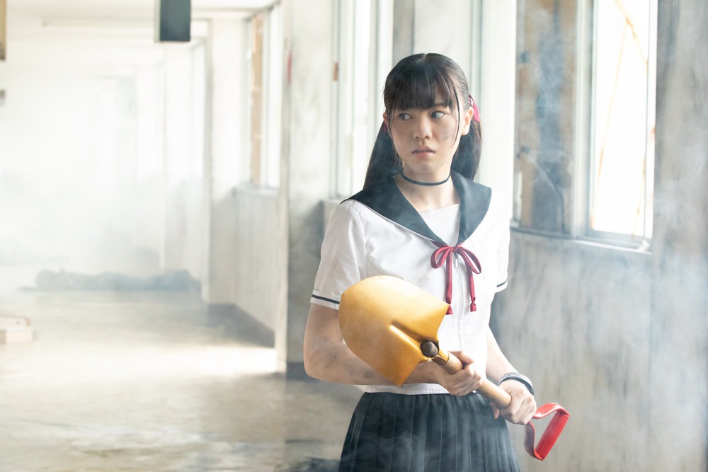 映画「がっこうぐらし！」のワンシーン。(c)2019 映画「がっこうぐらし！」製作委員会